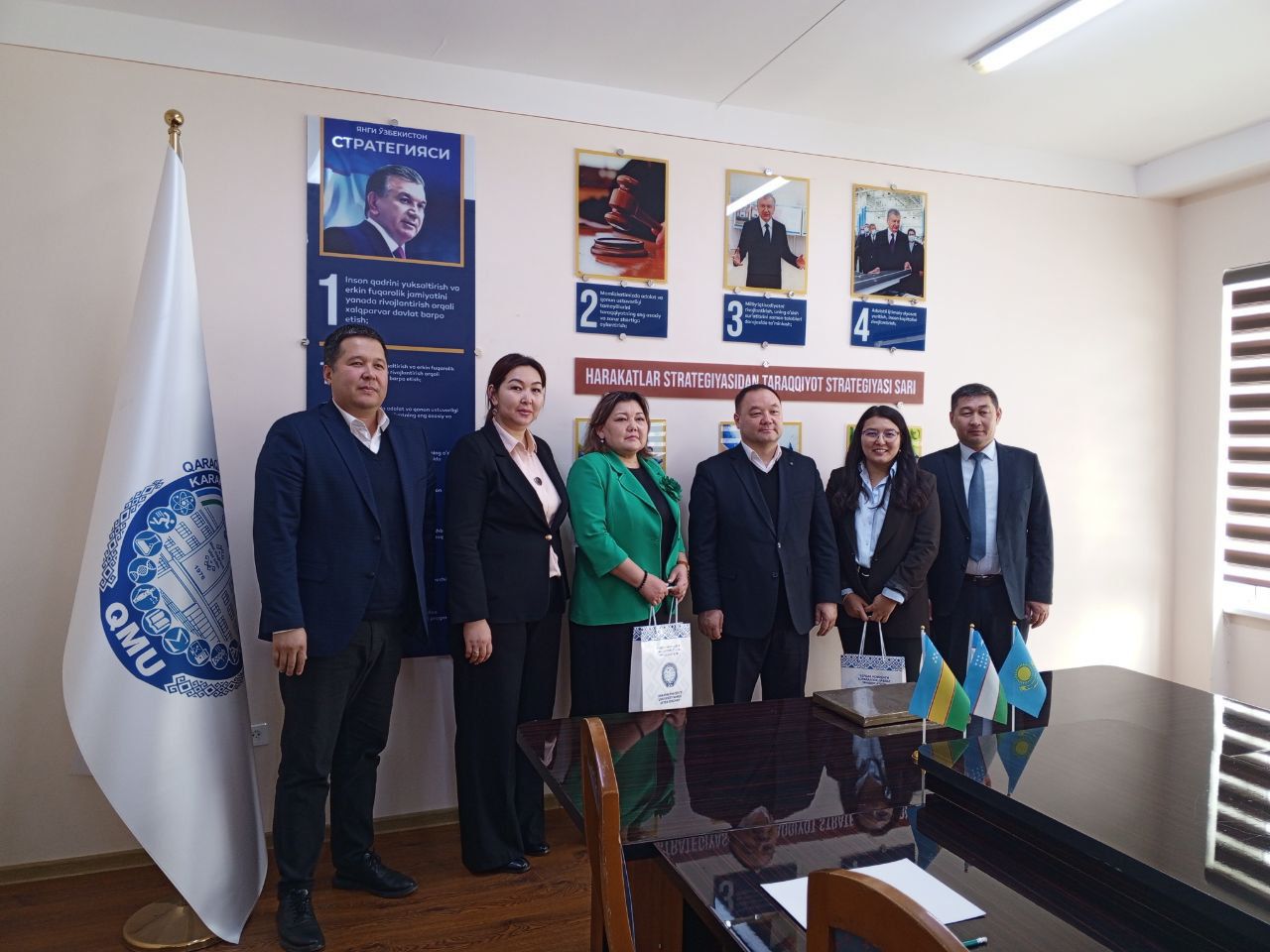 Өзбекстан университеттерімен ынтымақтастық