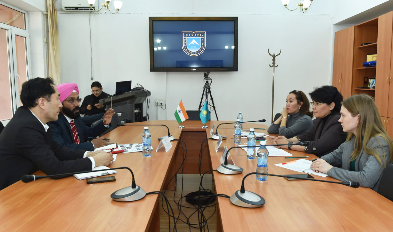 A promising partnership between KazNU and Chandigarh University