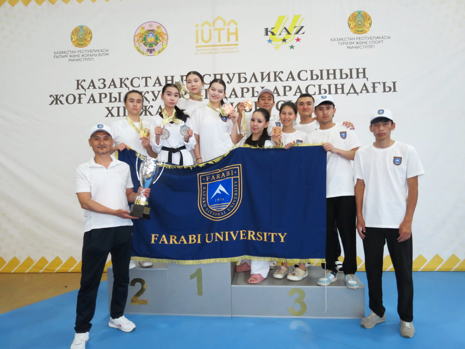 Спортсмены КазНУ – среди лучших на универсиаде