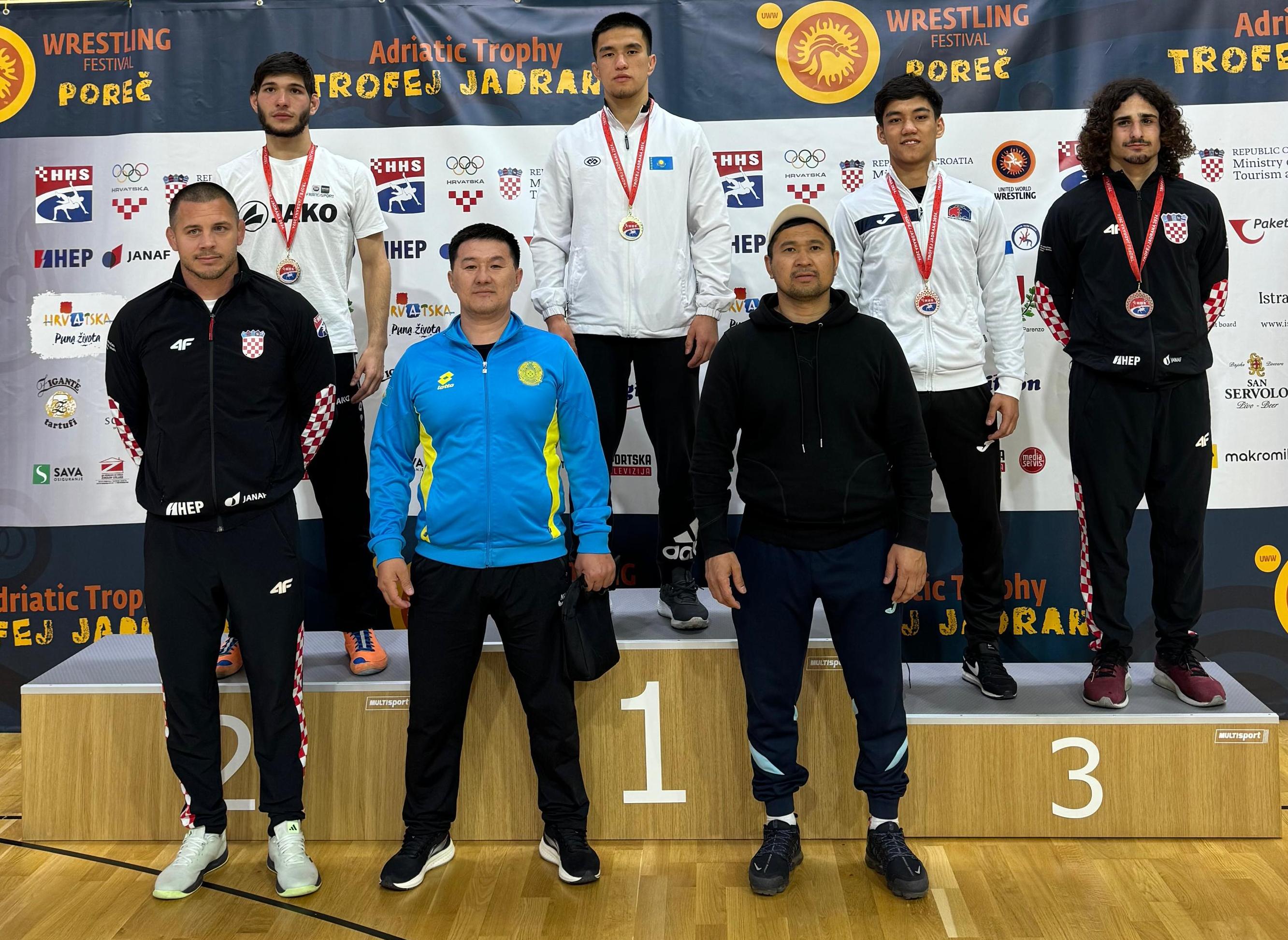 Greco-Roman wrestling. An international tournament