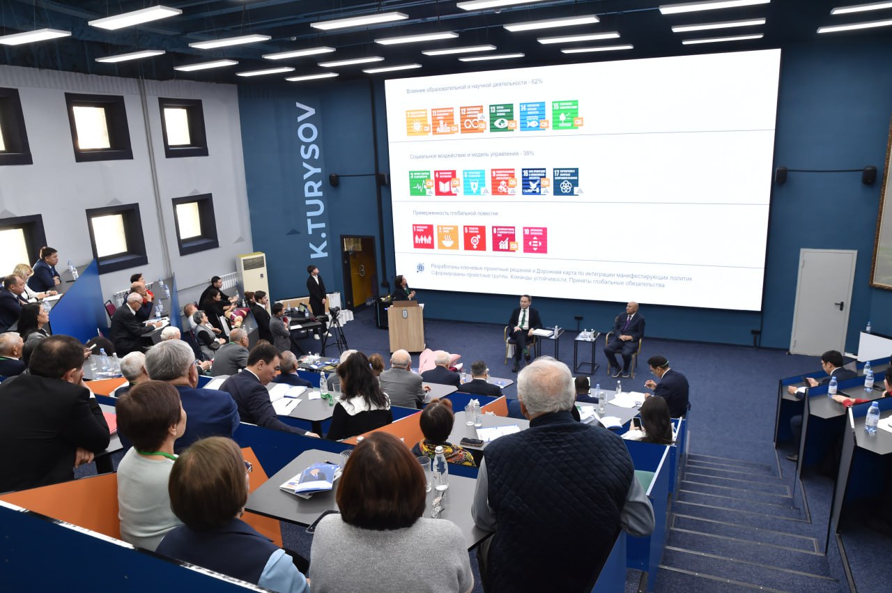Rector of KazNU participated in the meeting on sustainable development