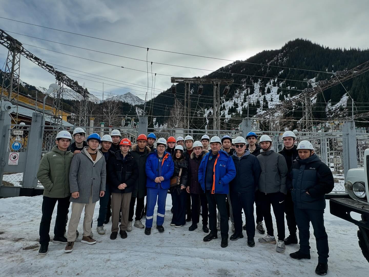 Field trip to the restricted facility "Cascade HPP" of JSC AlES within the framework of SDG 7 "Affordable and Clean Energy."