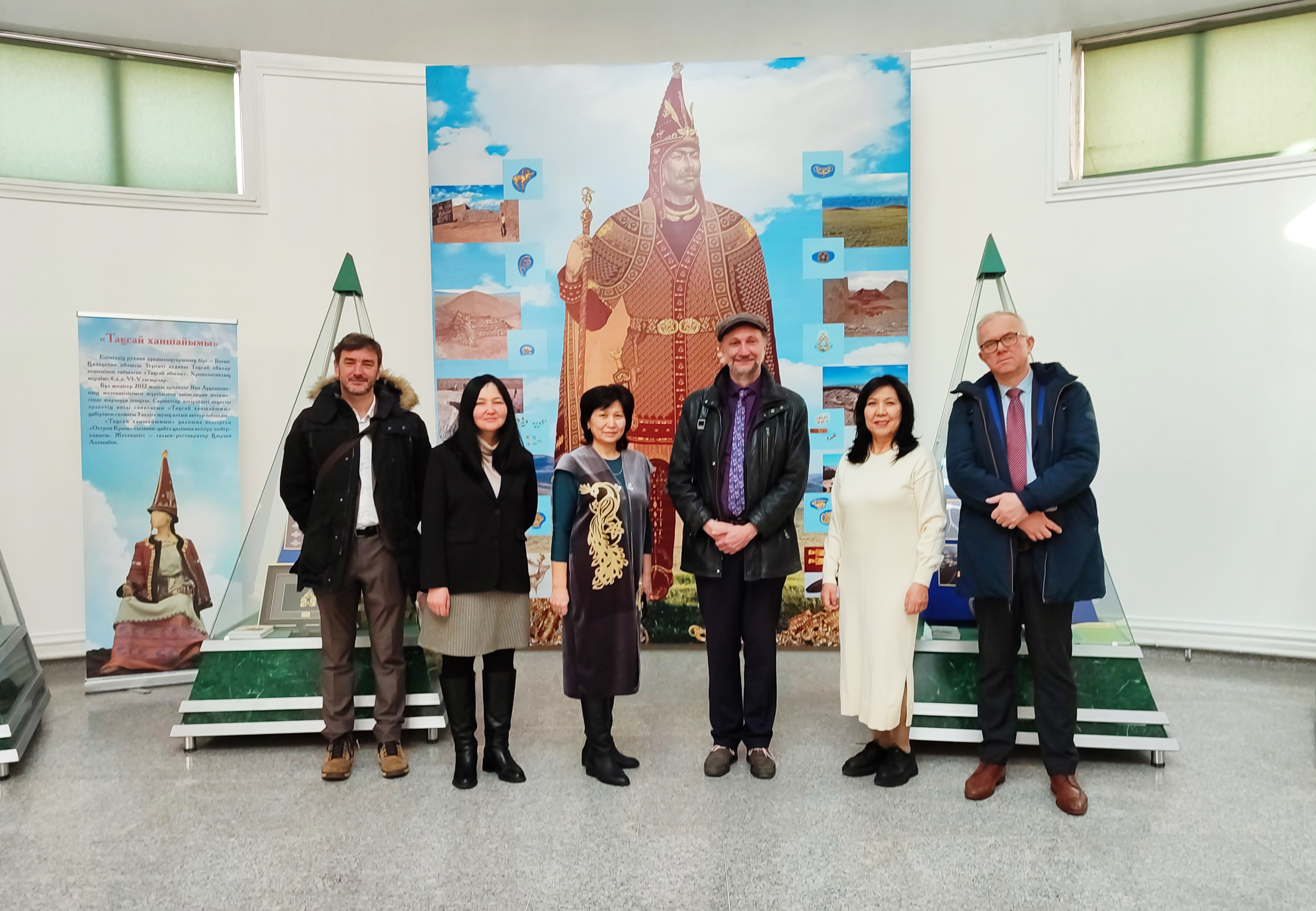 The museum has a guided tour for French historian Francois-Xavier Nerard