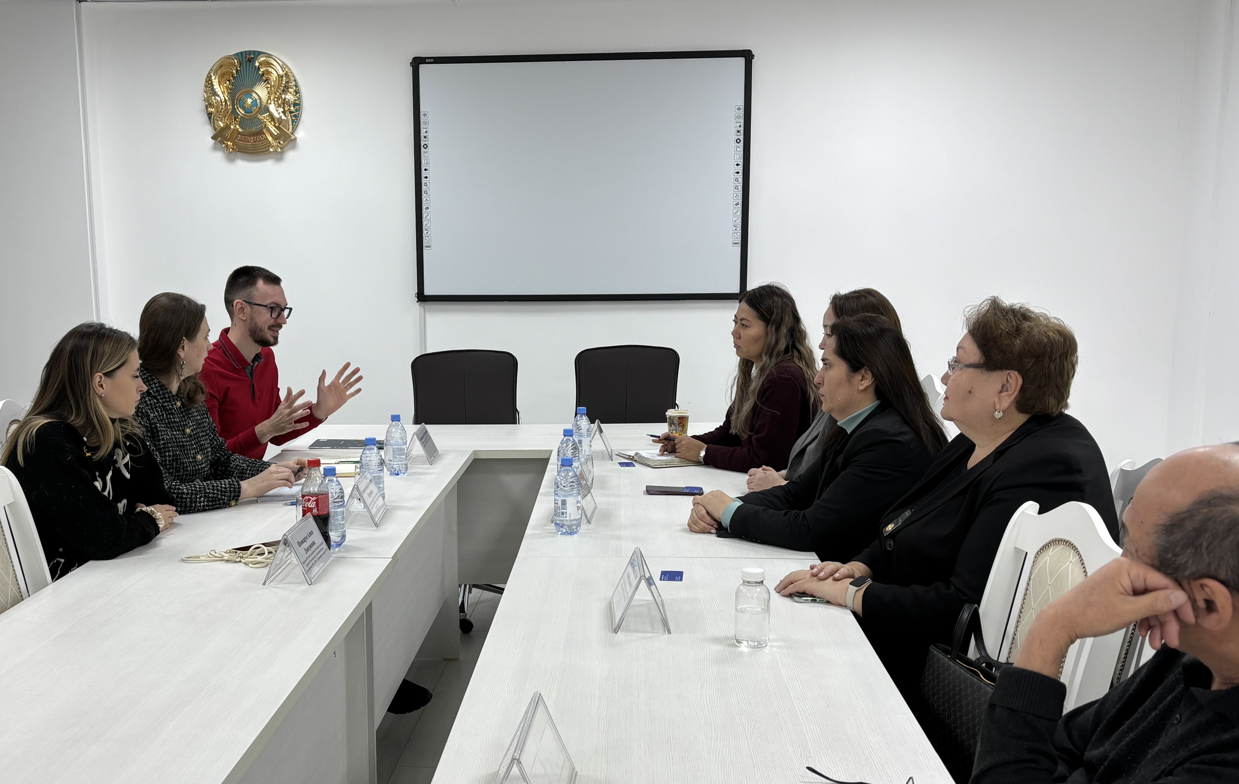 On December 9, 2024, a meeting was held at the Faculty of International Relations with experts from the Russian State University for the Humanities and the Institute of Europe of the Russian Academy of Sciences