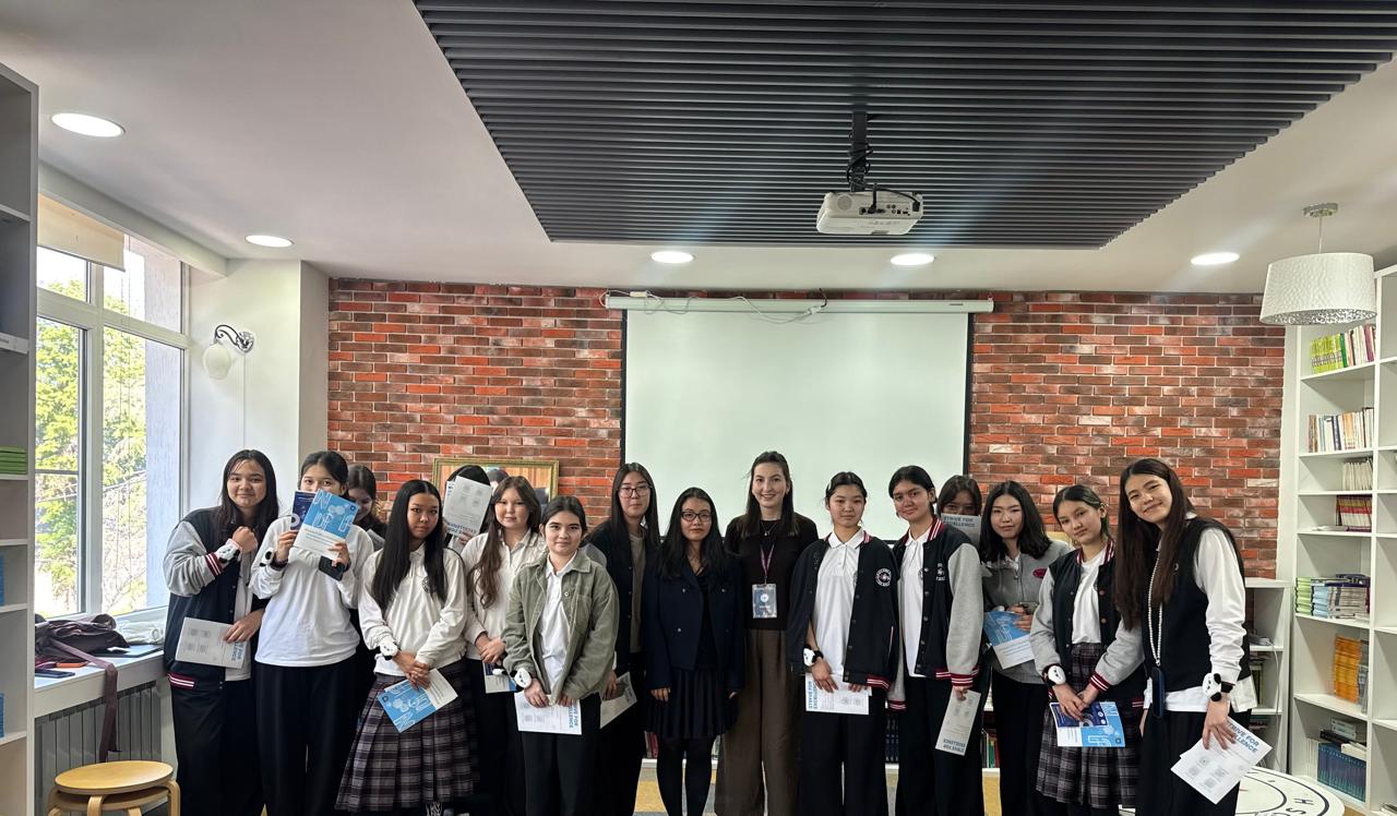 Career Guidance Meeting at Almaty Bilim-Innovation Lyceum for Girls