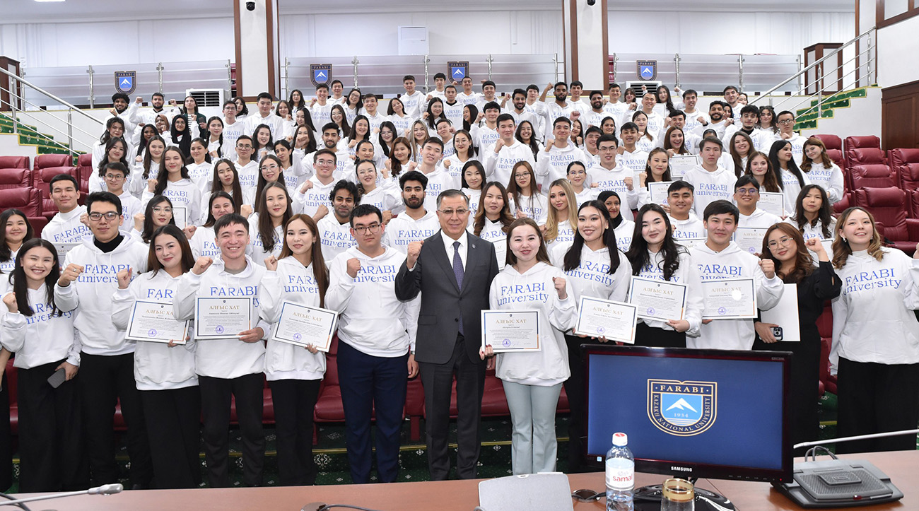 Patriotic meeting "Youth of Kazakhstan – creative" was held in KazNU