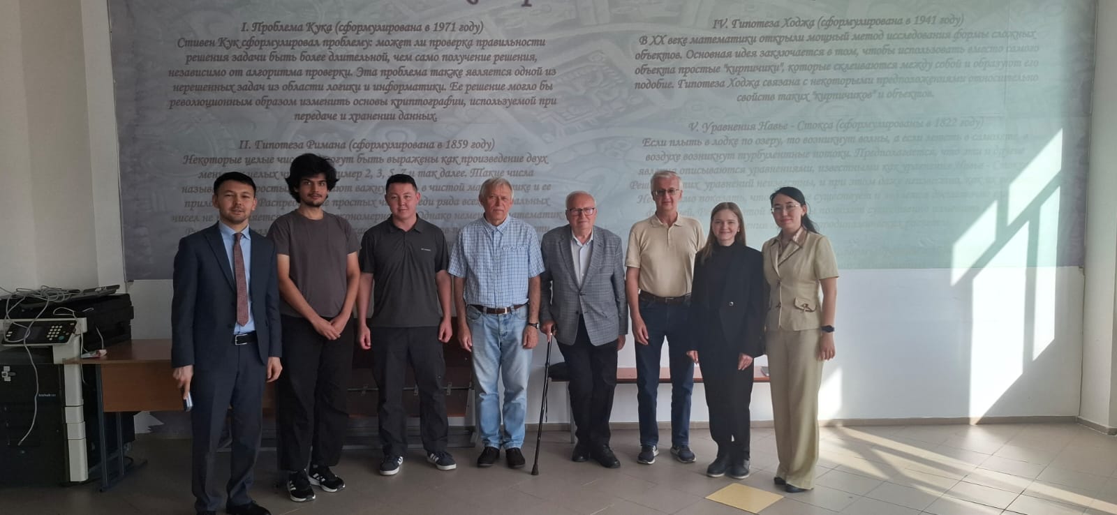 Scientist-mathematicians in our faculty