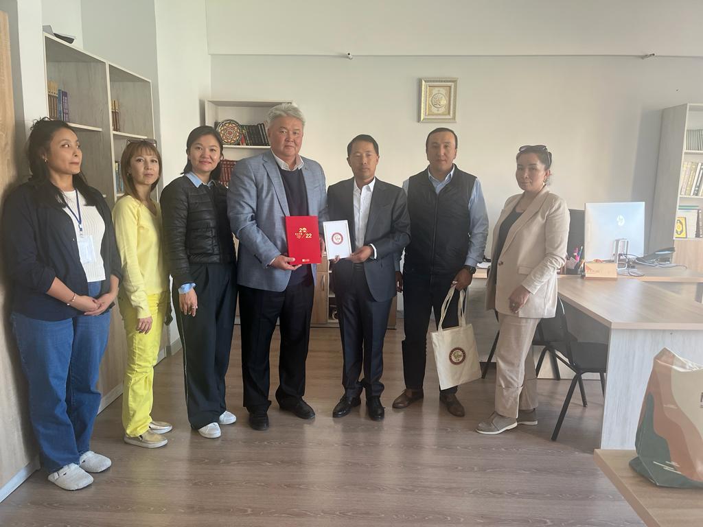 Meeting with colleagues from China