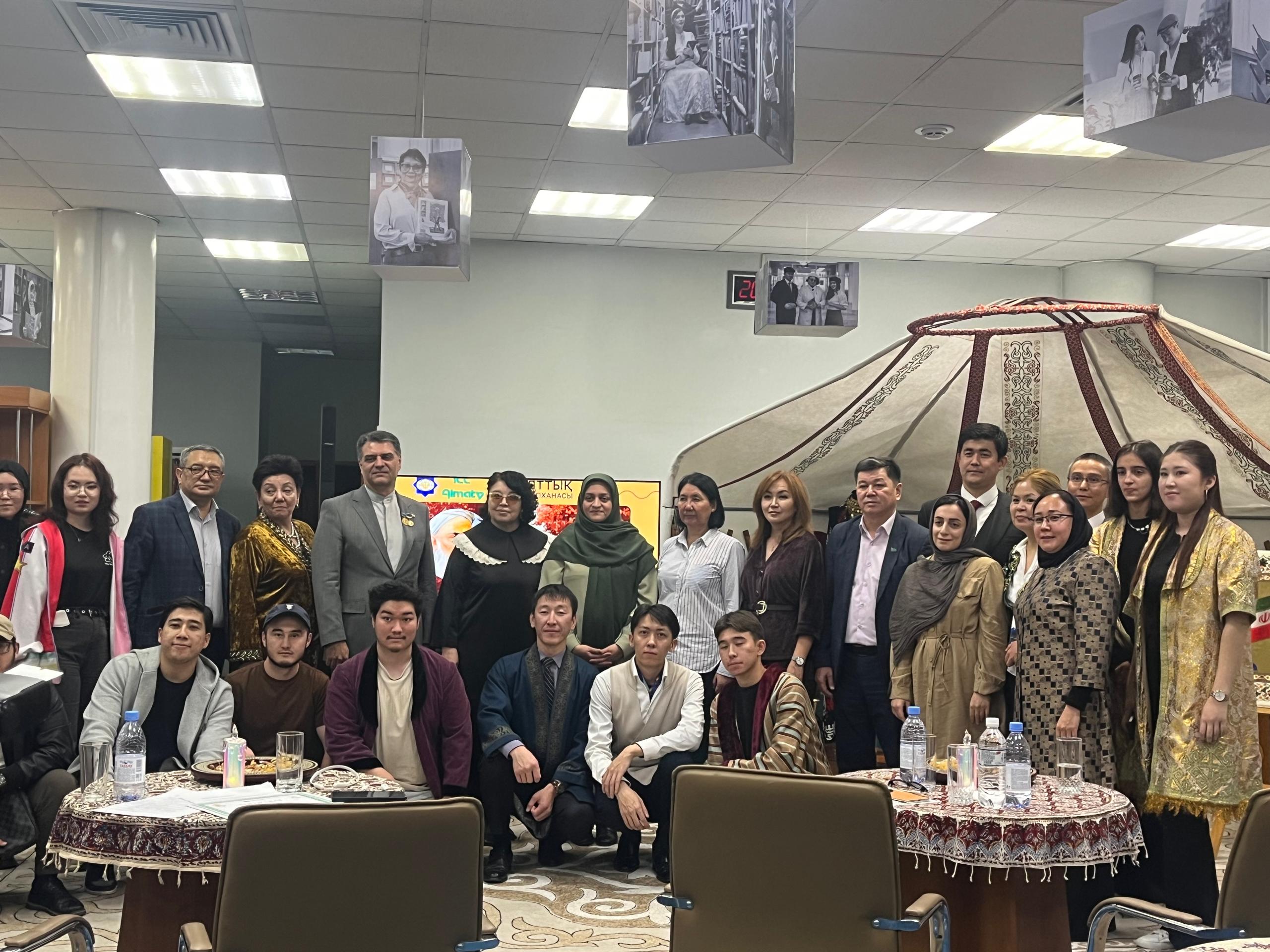 В рамках пункта «Партнёрство во имя устойчивого развития» проекта ООН преподаватели-ирановеды и студенты приняли участие в мероприятии в Национальной библиотеке