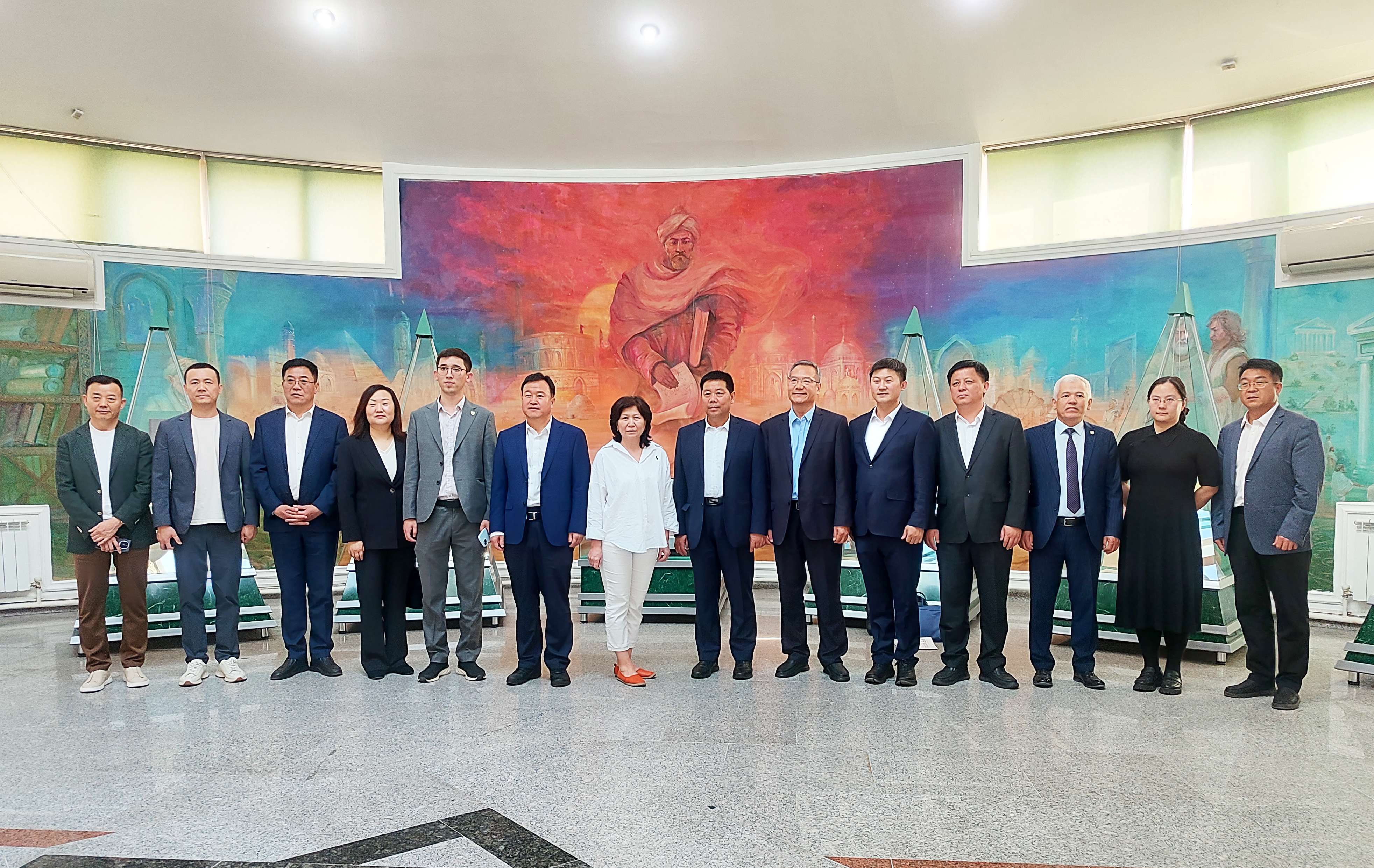 The administration of Linyi city (China) visited the Al-Farabi Kazakh National University