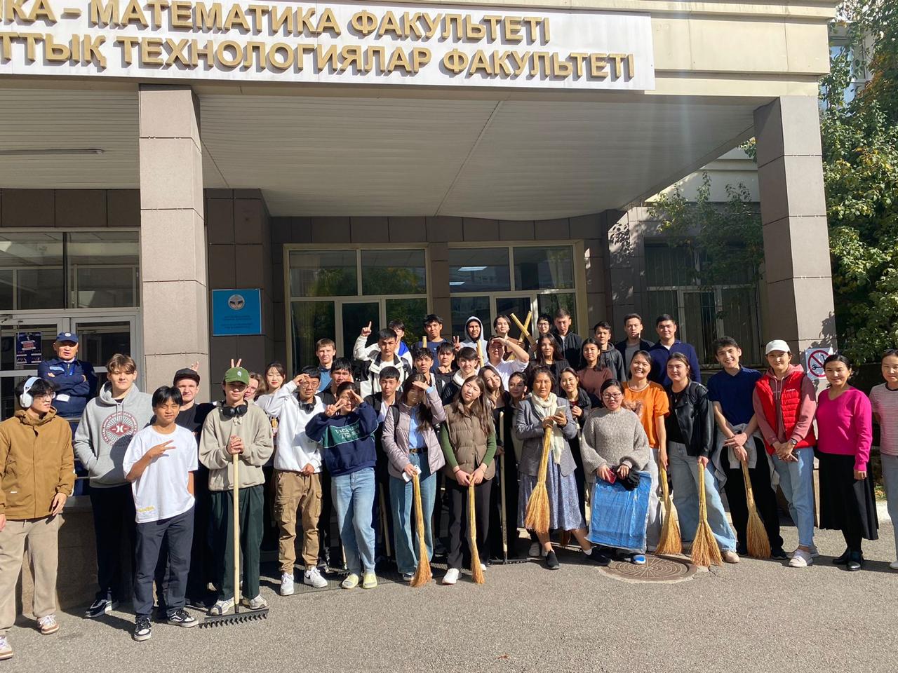 SDG-3: Autumn cleanup held on university campus