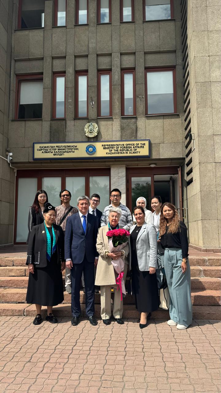 Meeting with Akmaral Haydarovna Arystanbekova