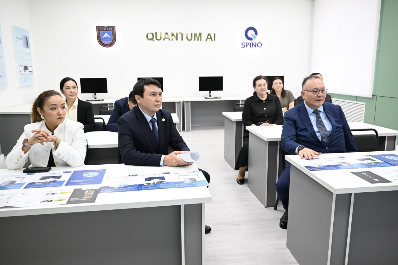 KazNU AI projects presented to the Assistant to the President