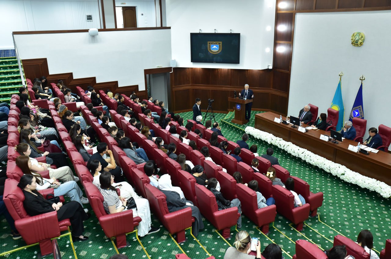 KazNU students met with representatives of Kyrgyz literature