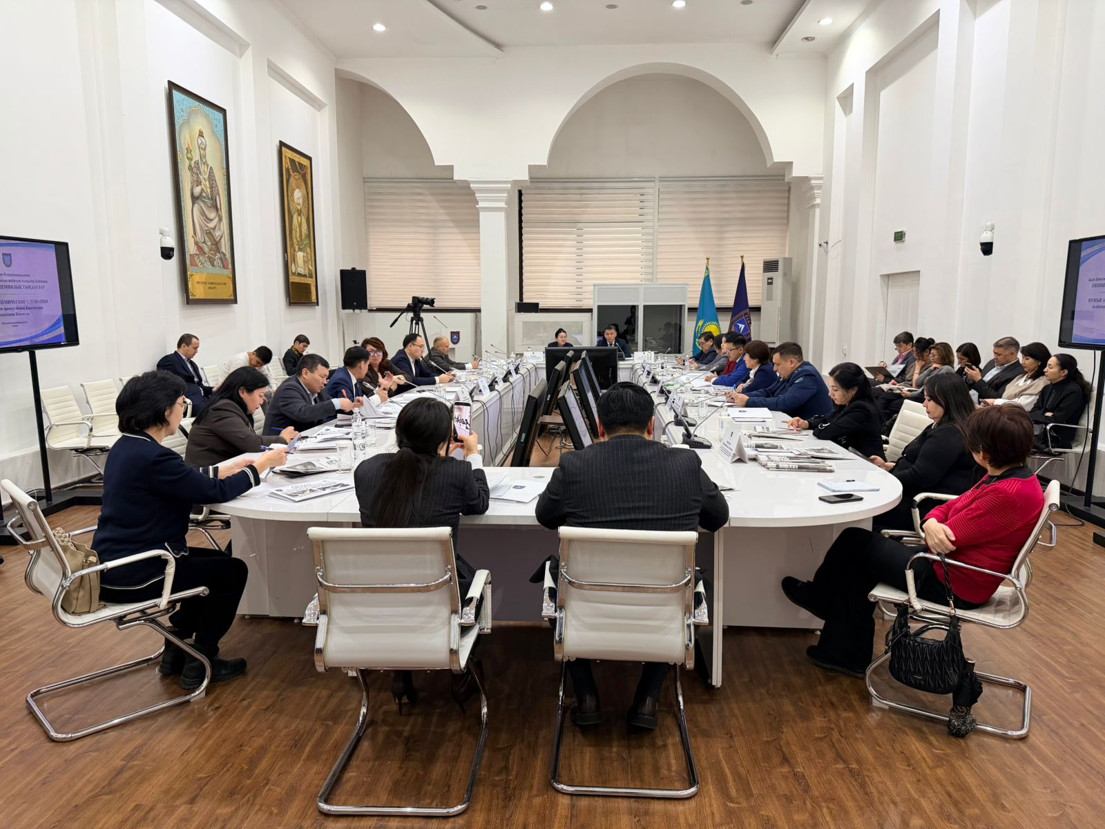 Al-Farabi Kazakh National University held hearings dedicated to the discussion of the draft of the new Constitution