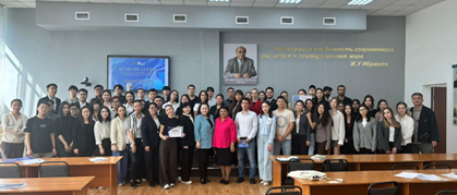On April 7–8, 2026, the annual International Conference of Students and Young Scientists “Farabi Alemi” was held at the Faculty of International Relations of Al-Farabi Kazakh National University.