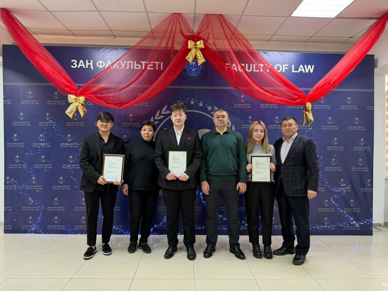 Meeting of the Academic Council of Al-Farabi Kazakh National University: Master of Laws (LL.M.) diplomas awarded