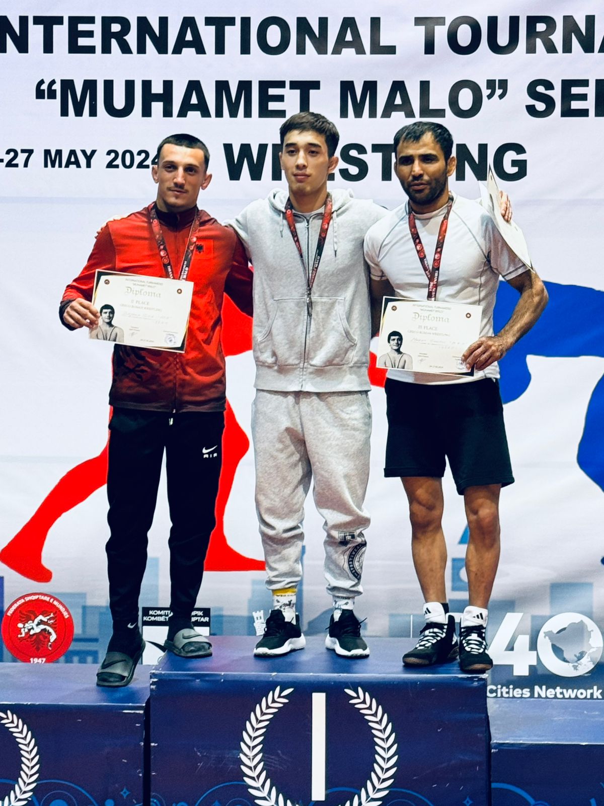 The international wrestling tournament of the World rating series "Muhamet Malo 2024"
