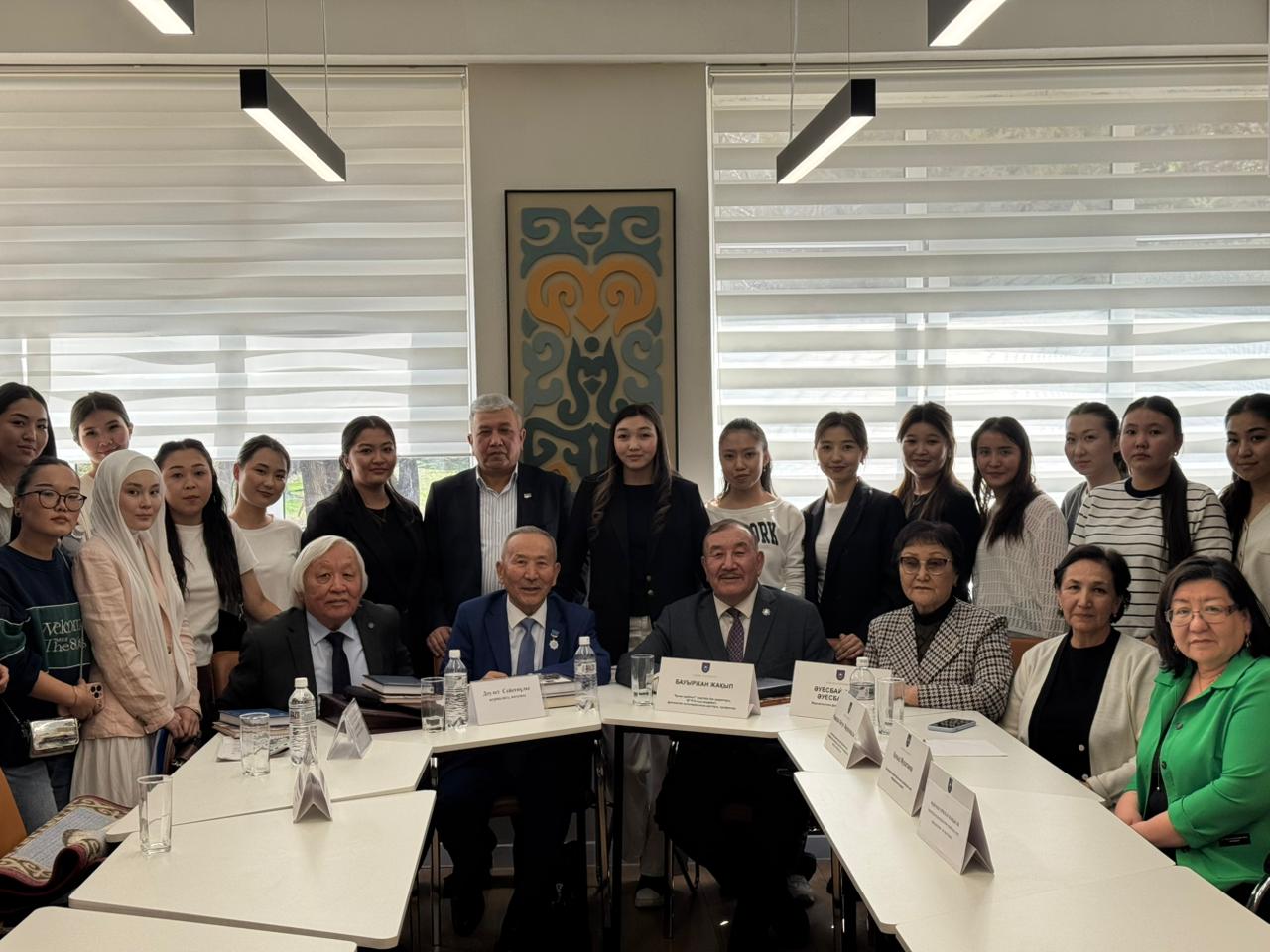 «Ер қазақ» рухымен өрілген тағылымды кездесу
