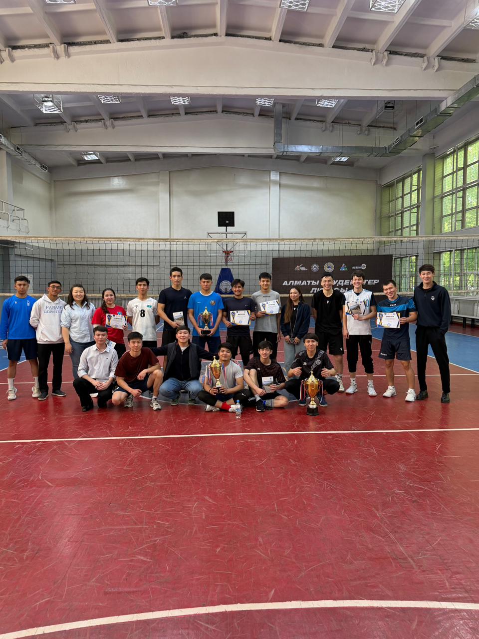 KazNU: A Proud Celebration — Volleyball Tournament Dedicated to Defender of the Fatherland Day