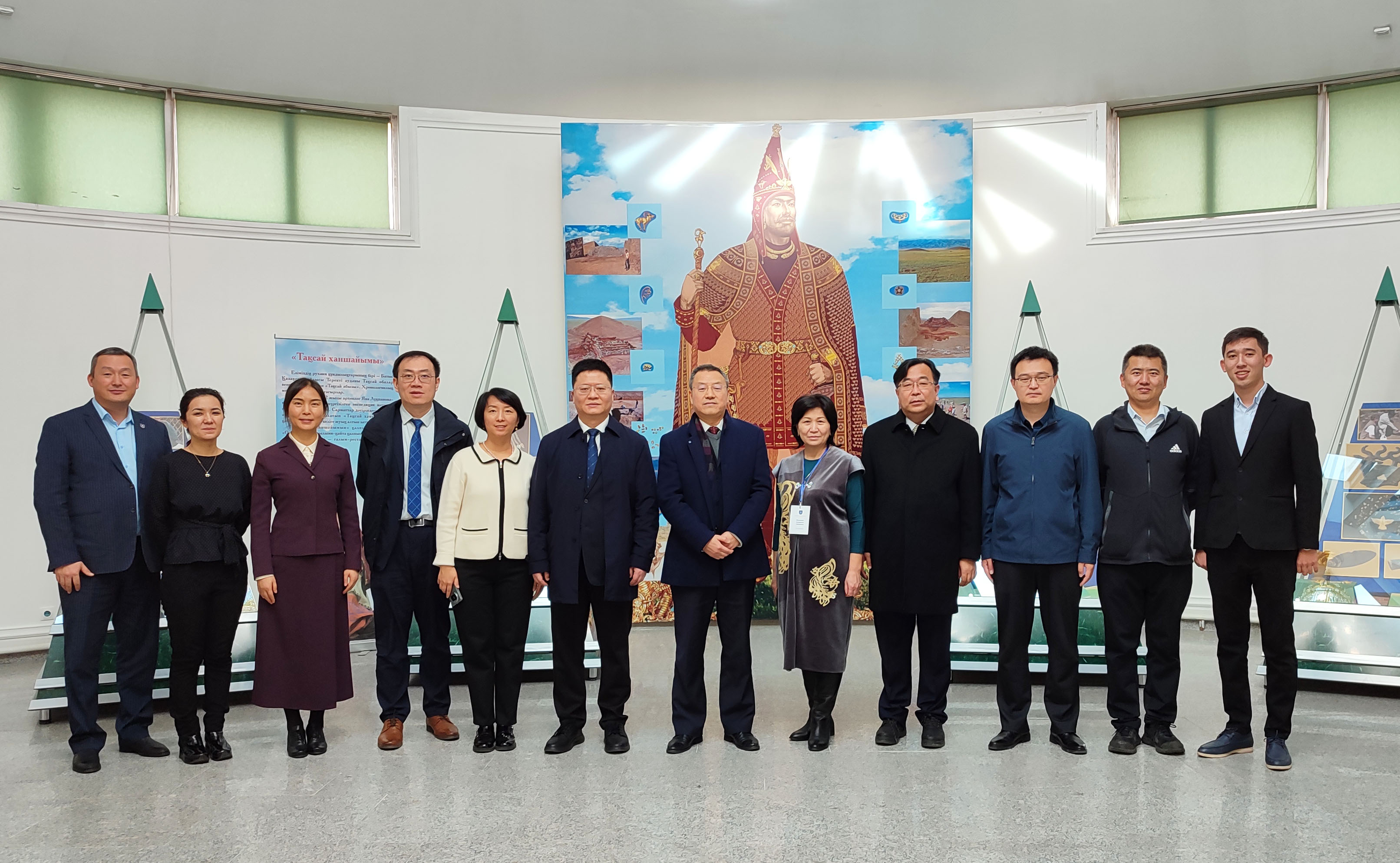 The delegation of the Beijing University of Science and Technology visited the Al-Farabi Kazakh National University.