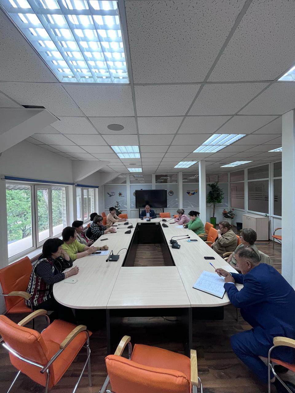 The regular weekly meeting