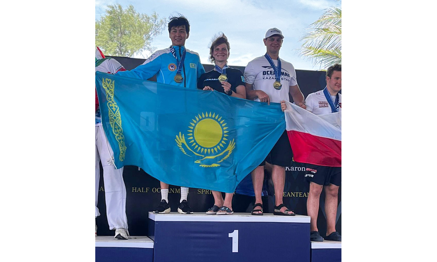 KazNU athlete - world champion