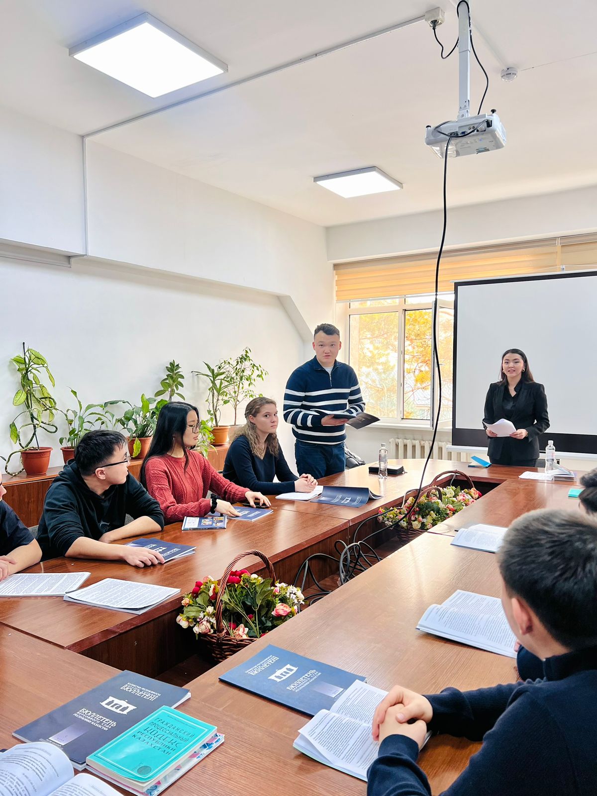 On February 15, 2024, at the Department of Civil Law, Civil Procedure and Labor Law, a scientific seminar was held on the topic: "Rating of transparency of companies" within the framework of the implementation of the UN SDGs (16.6 To create effective, accountable and transparent institutions at all levels by 2030).