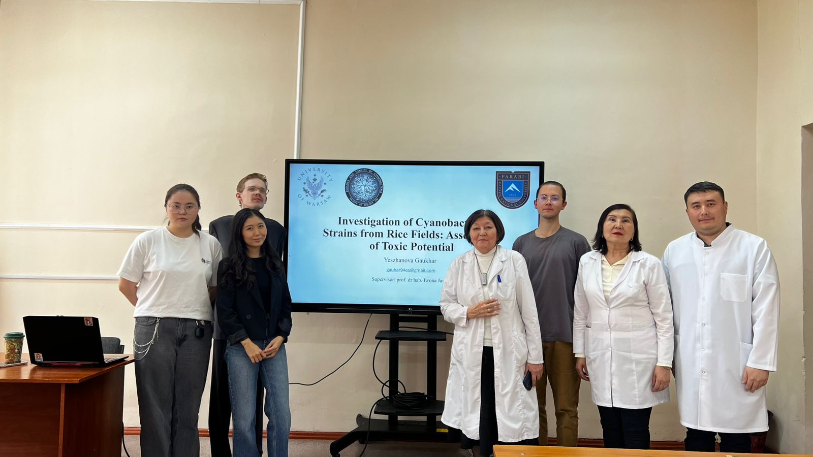 Science Without Borders: International Research Results Presented at the KazNU Journal Club