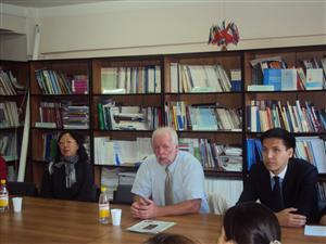 Leadership lecture of Professor WULF LAPINS on: AFGHANISTAN – CENTRAL ASIA: CRITICAL REVIEW AND PROSPECTS