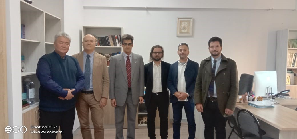 Meeting with a delegation from the University of Naples L'oriental
