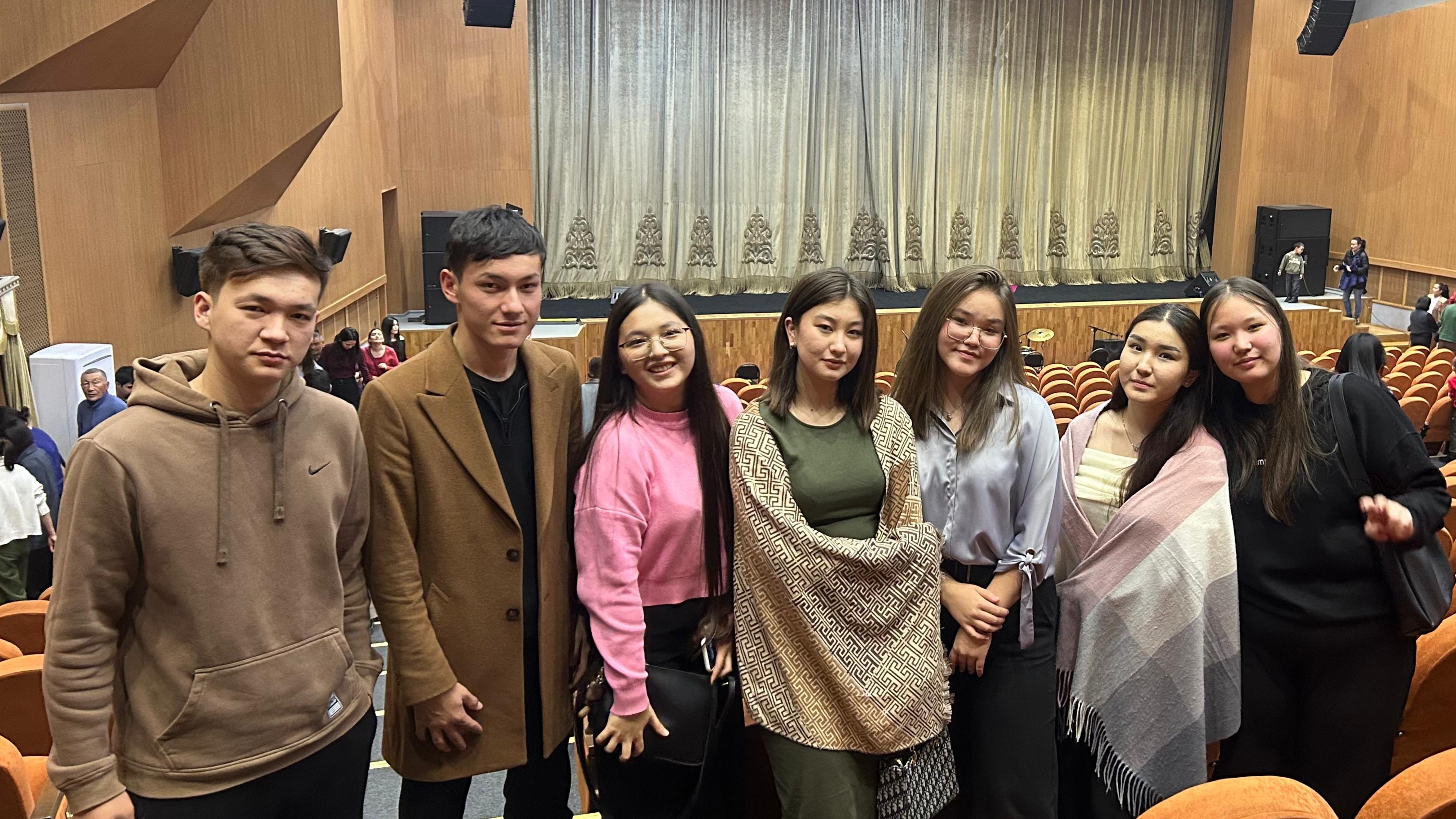 SDG-4: Our students watched the musical comedy «Aiman-Sholpan»