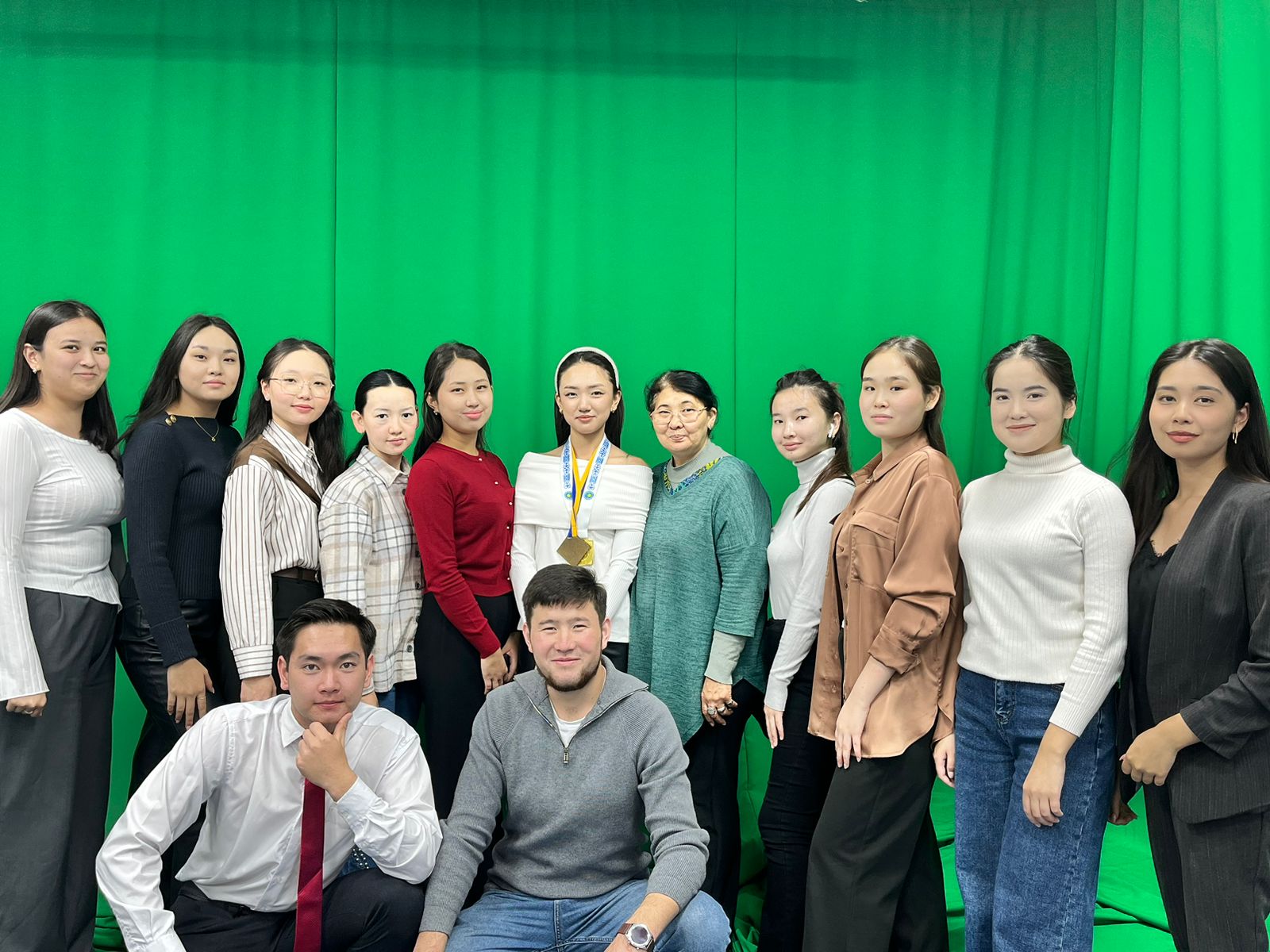 SDG-3. KazNU students met with the world champion