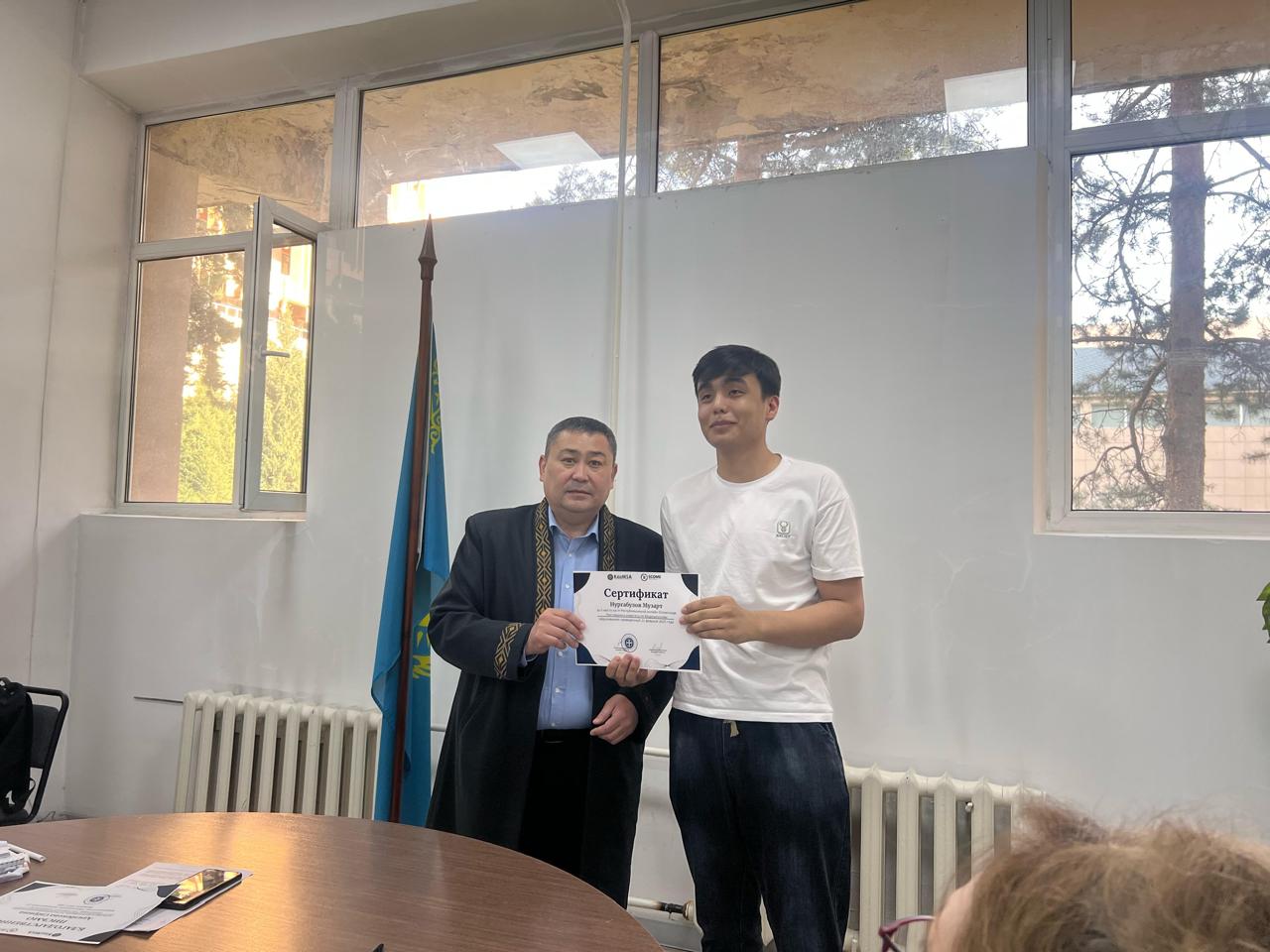 KazNU Students Win Prizes at the Online Olympiad Organized by SCOME LC!