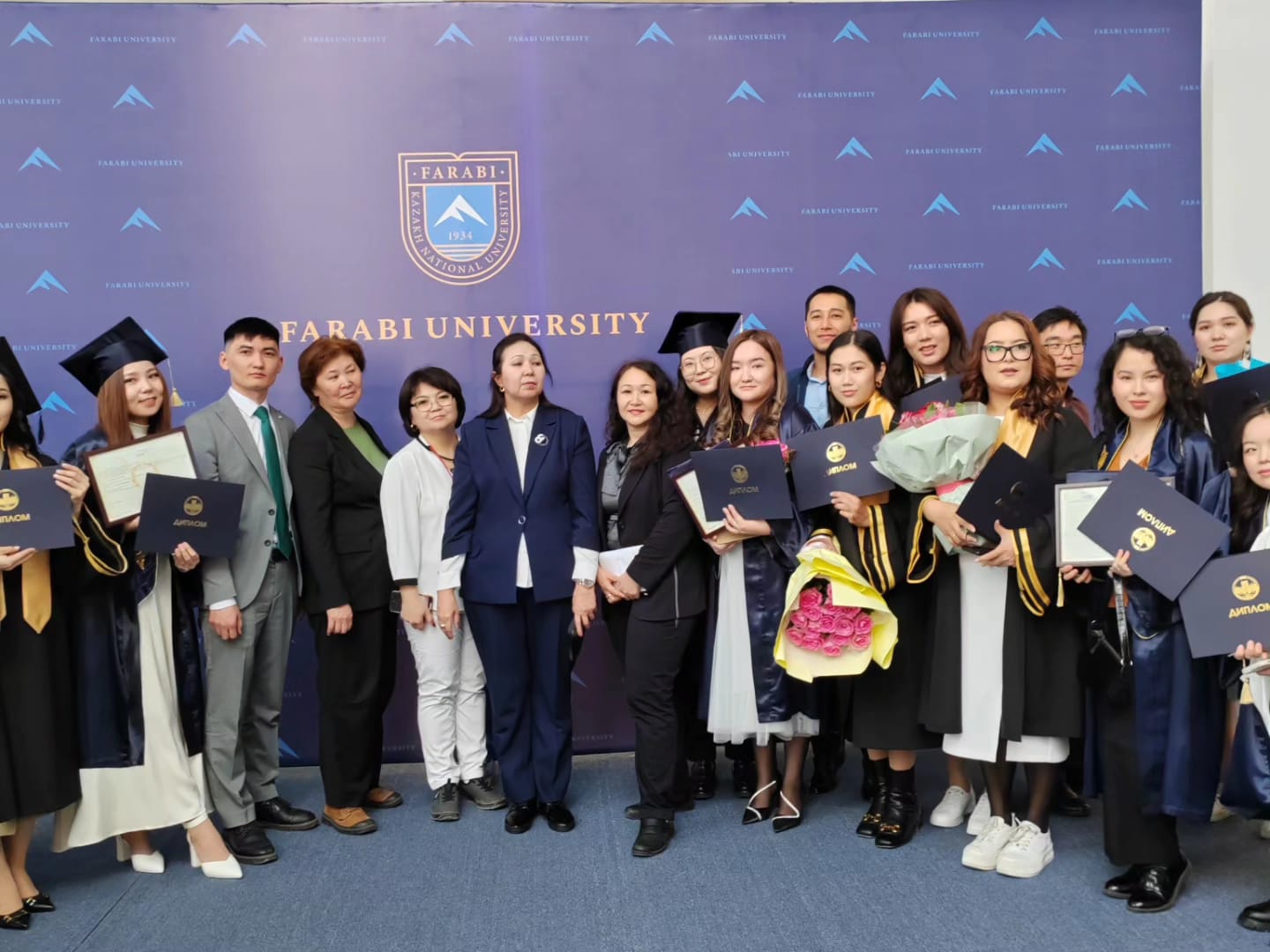 Master's degree Diplomas from the University of Lorraine (Université de Lorraine) were awarded