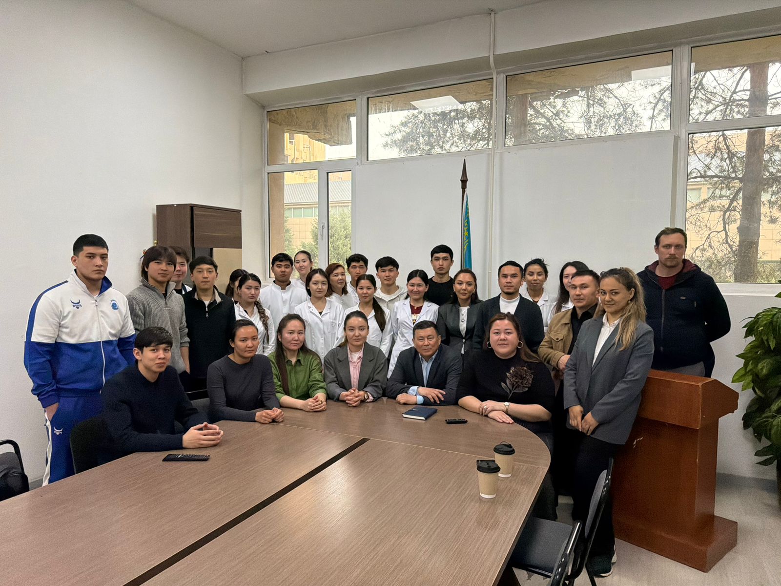 On April 16, 2026, at 12:00 PM, an educational meeting titled "The New Constitution and Modern Society" was held at the Faculty of Medicine and Healthcare.