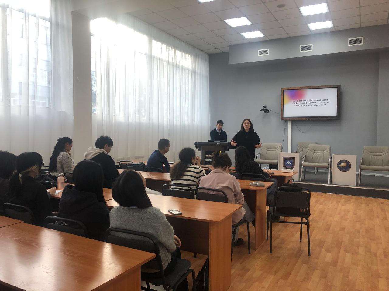 Another meeting of students took place at the Faculty of International Relations as part of the "English Club"