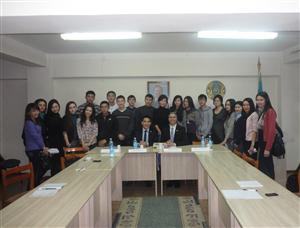 Report of the meeting with General-consul of The United States of America Michael Snowde