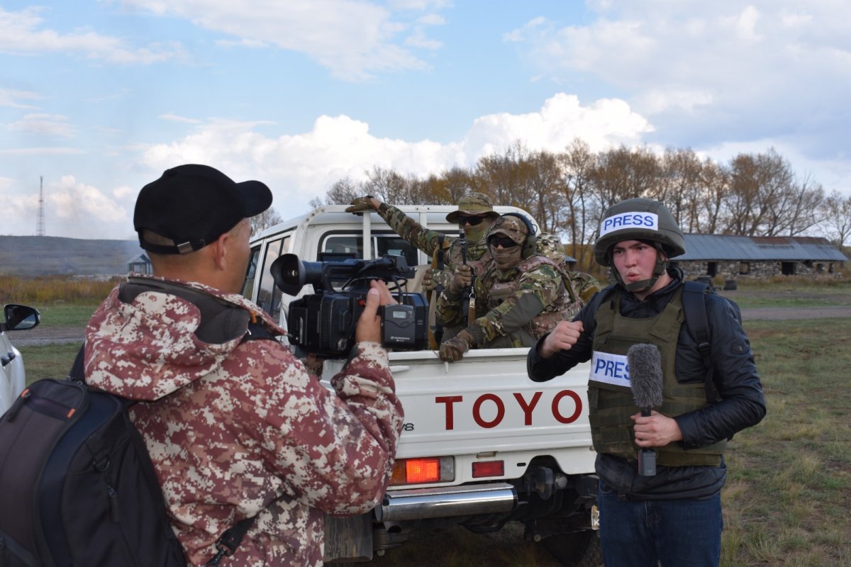Военных журналистов готовят в КазНУ им. аль-Фараби