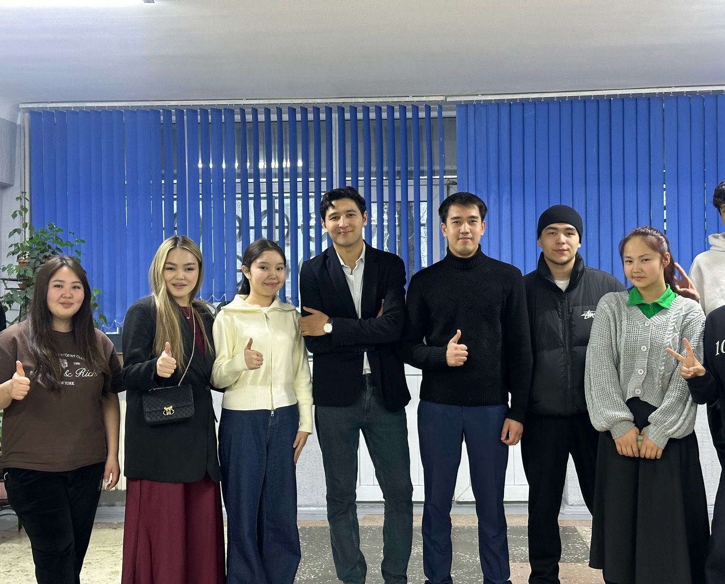KazNU Students Support a Violence-Free Society
