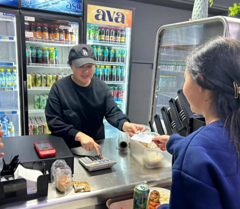 SDG №4: One-time free meal vouchers were distributed to students in November