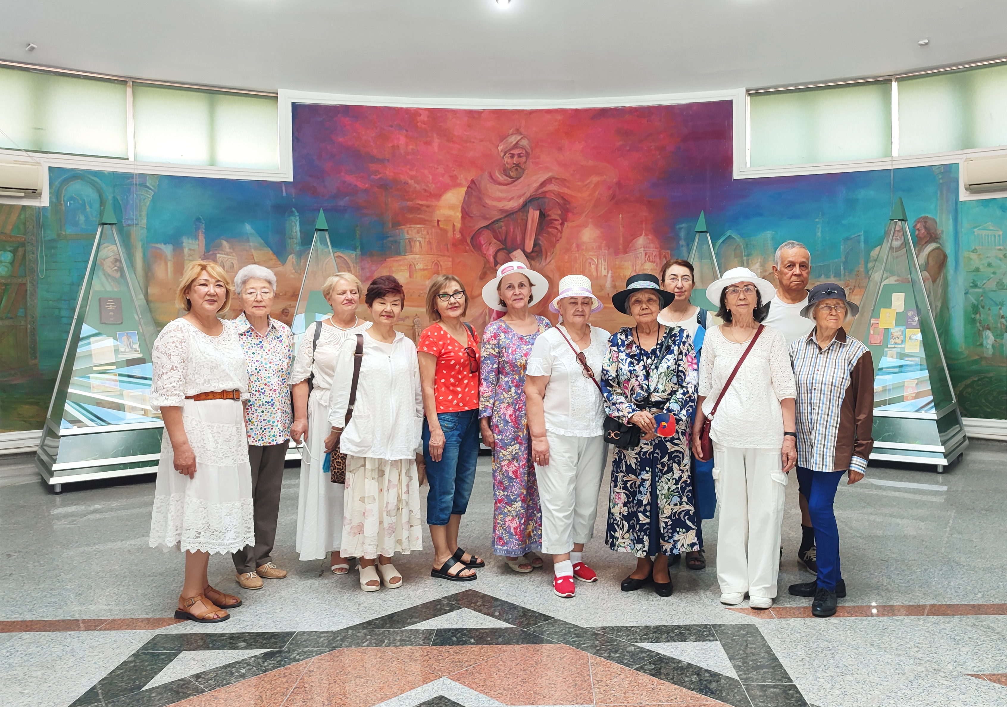 An unusual and interesting excursion took place at the Al-Farabi Kazakh National University Museum