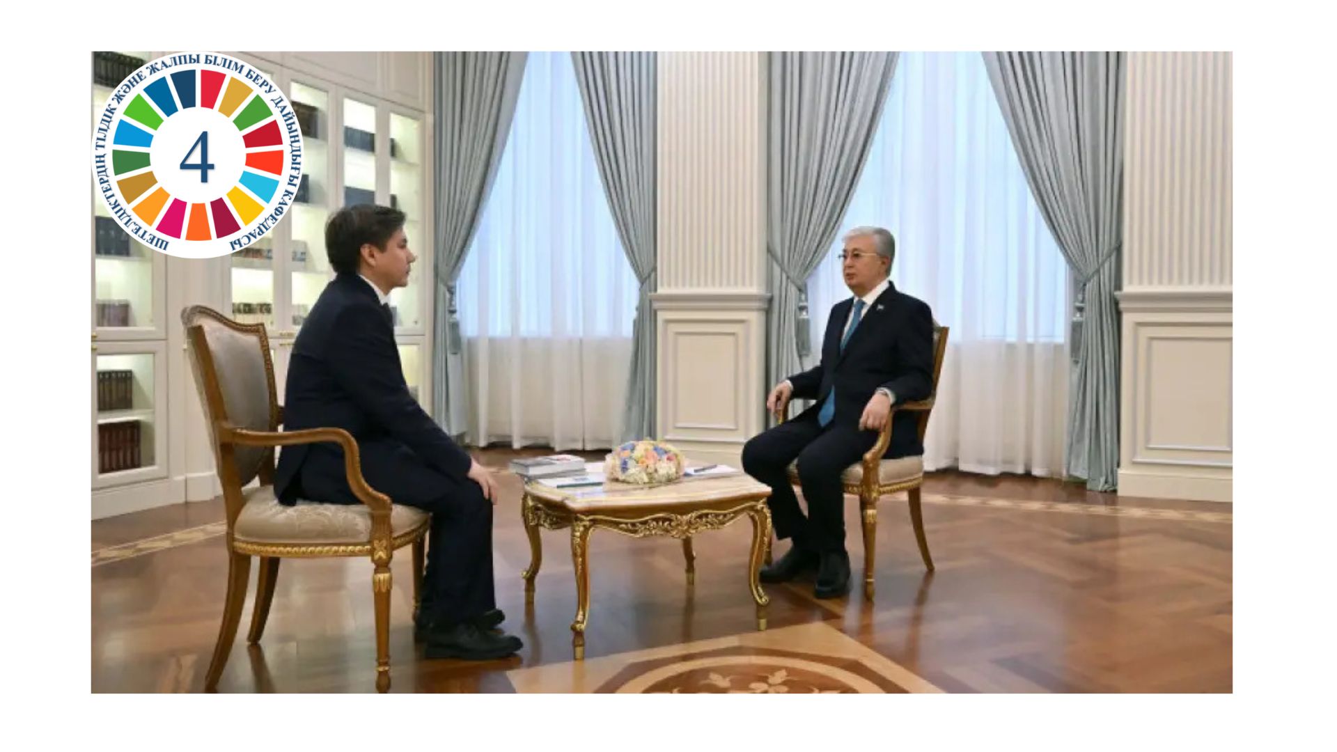 of K.-Zh. Tokayev's interview with the newspaper "Ana tili"  on January 3, 2025