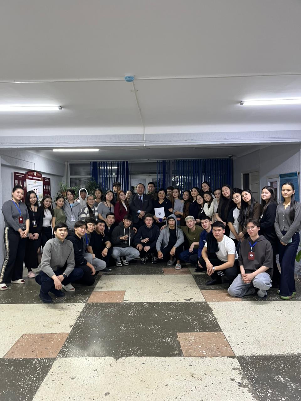 №5 STUDENT DORMITORY HOSTS AN INFORMATIONAL AND AWARENESS MEETING
