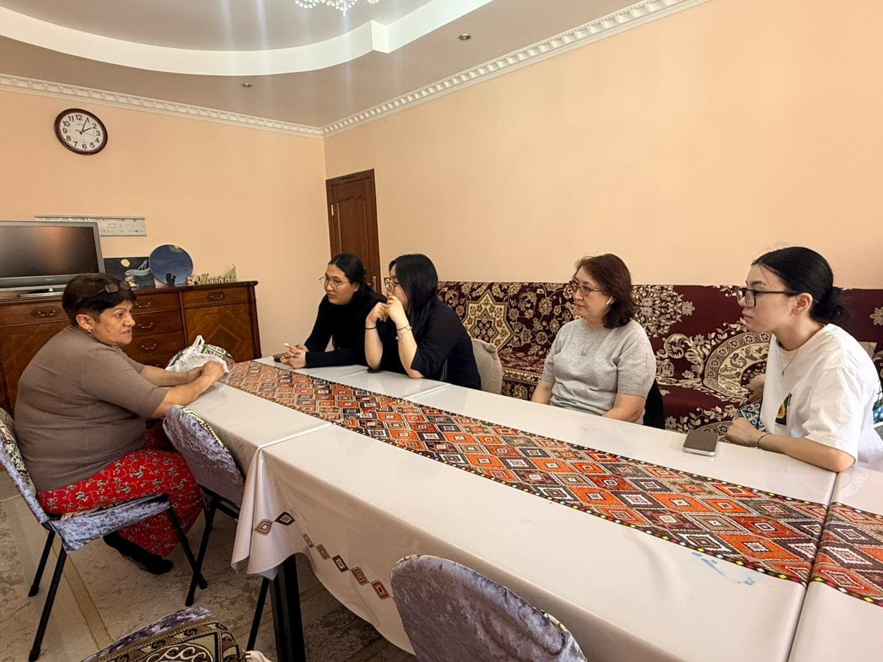 Within the framework of the implementation of the United Nations Sustainable Development Goals (SDG 3 – «Good Health and Well-being» and SDG 5 – «Gender Equality»), an event was held at the «Mother’s Home» for students of the Sociology and Social Work programs of the Department of Sociology and Social Work, Faculty of Philosophy and Political Science
