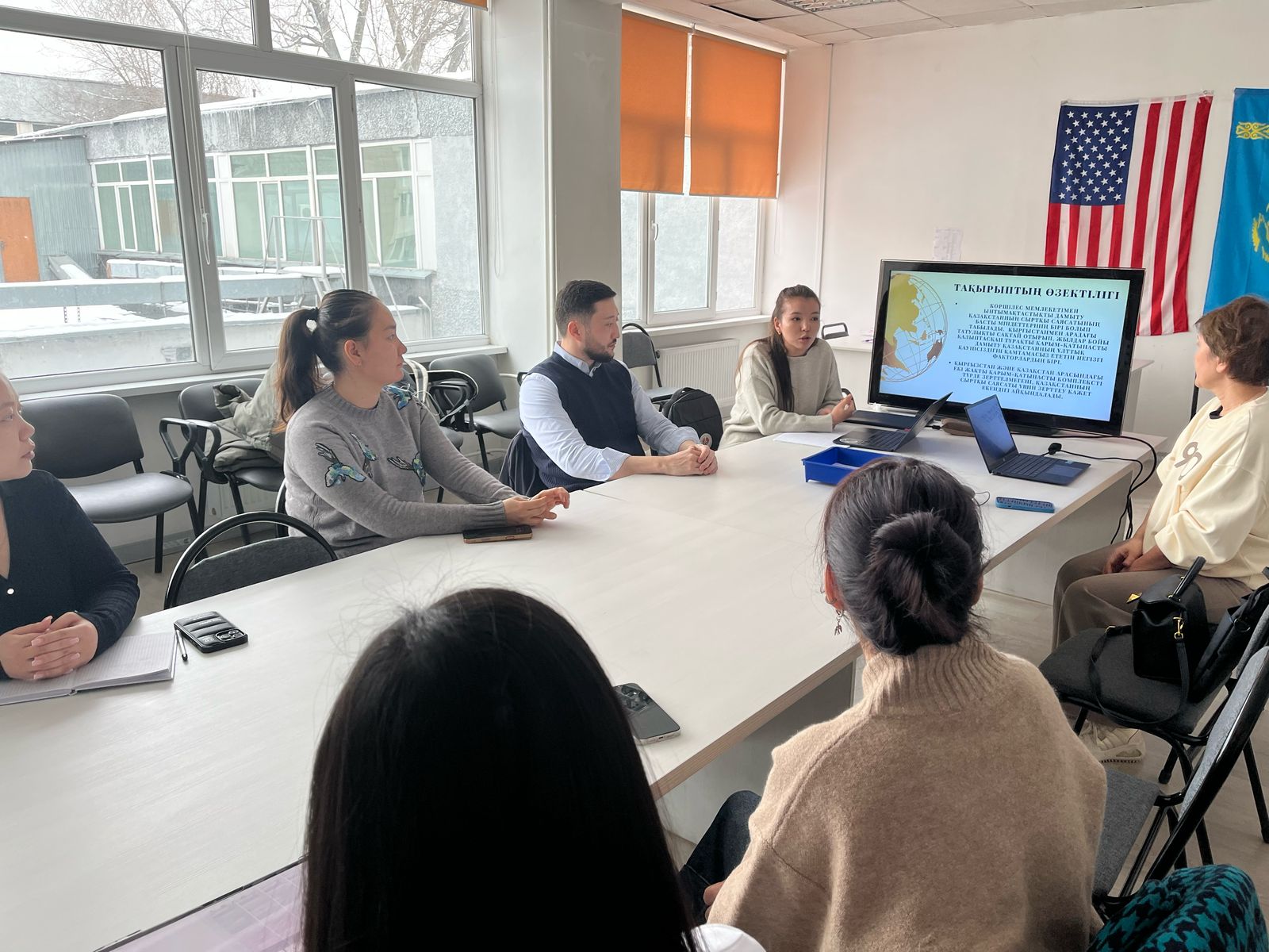 A Meeting of the PhD Doctoral Intellectual Club of the Faculty of International Relations at Al-Farabi KazNU Took Place