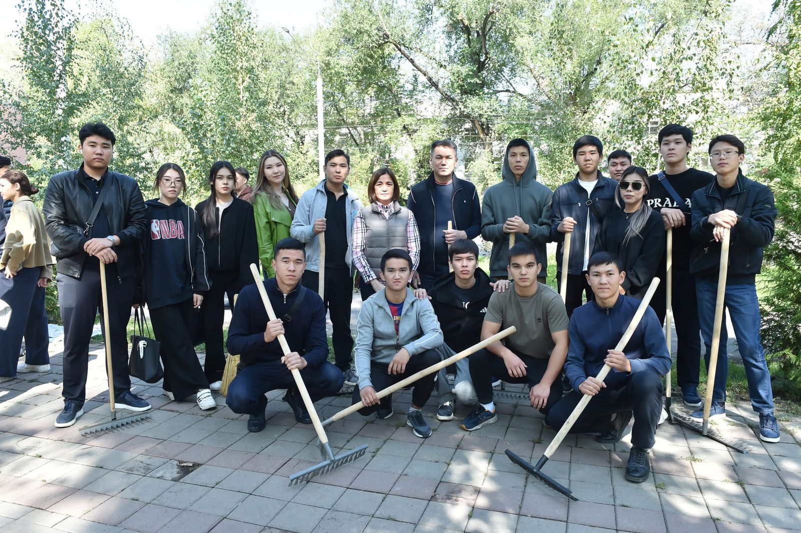SDG-11: A University-wide Cleanup Event Held within the Framework of the "Taza Qazaqstan"  Environmental Campaign