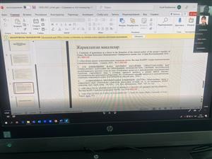 Встреча декана факультета Востоковедения КазНУ имени аль-Фараби с докторантами
