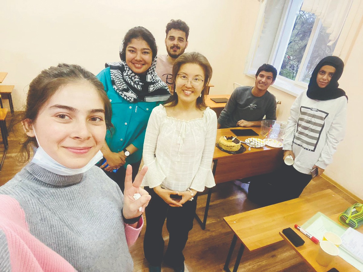 Foreign Students at KazNU Higher School of Medicine