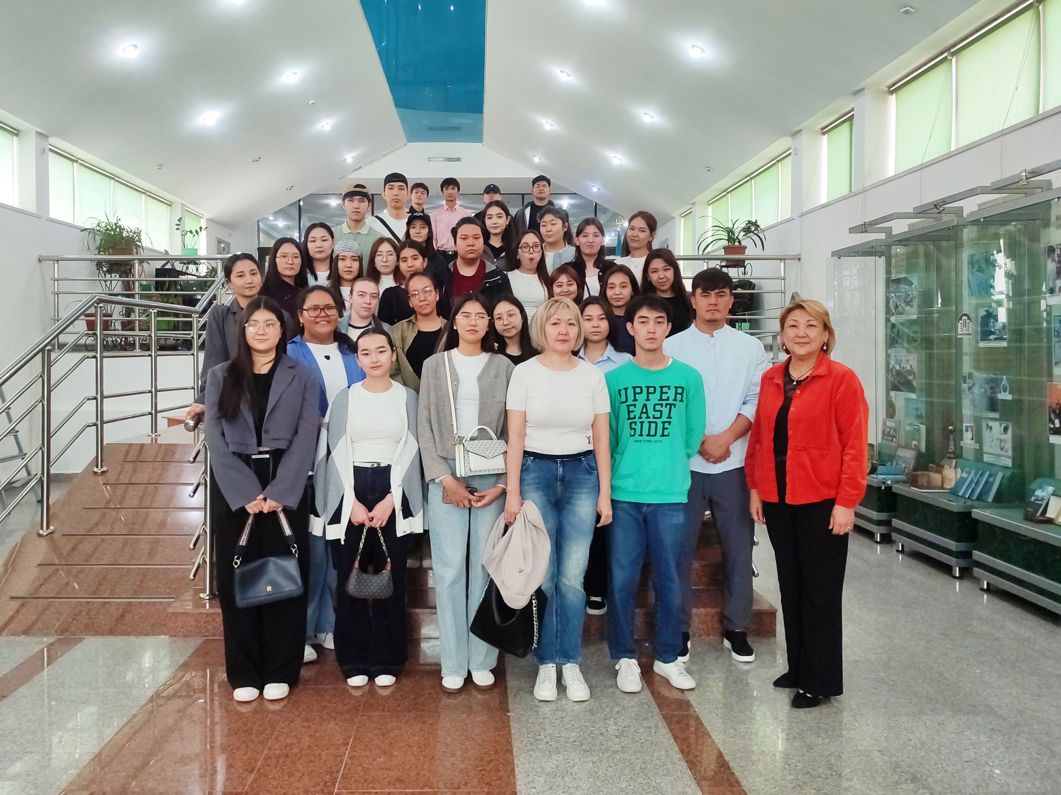 An excursion for first-year students was held at the Al-Farabi Kazakh National University Museum